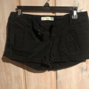 Abercrombie and Fitch black shorts
